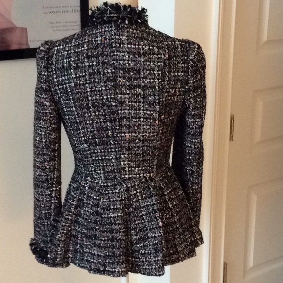 Multi Colored Tweed Jacket